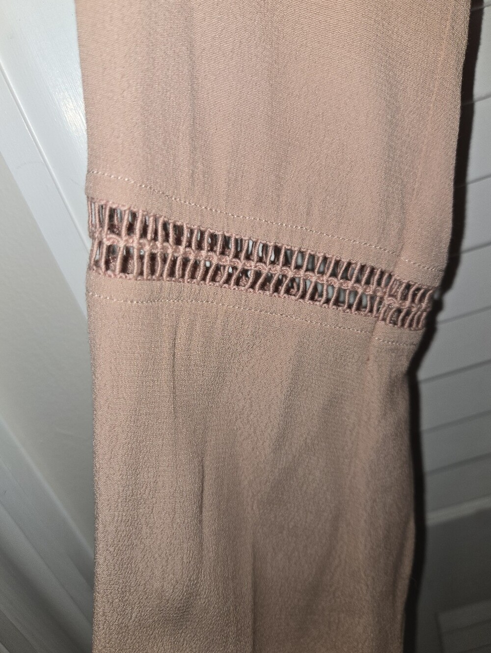 NWT For Love & Lemons Lucien Lace Romper Dusty Pink Floral Applique Size S - Picture 3 of 14